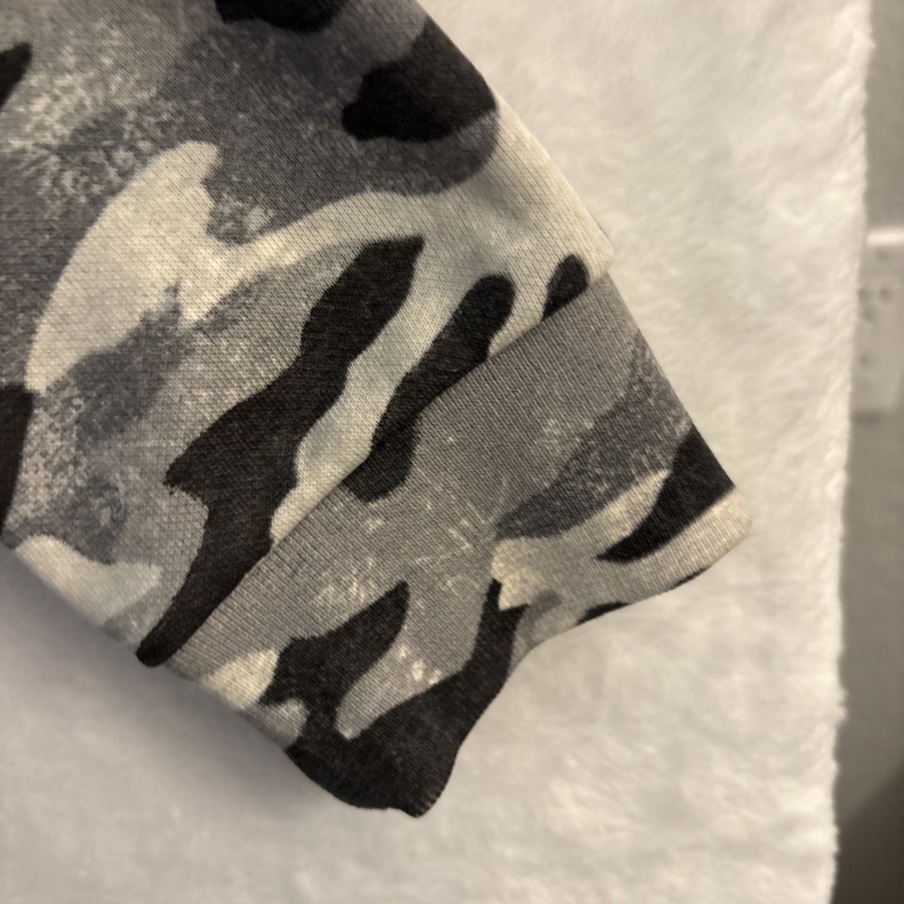 North Face Fleece Hoodie, Youth, Camouflage Print - Picture 6 of 12
